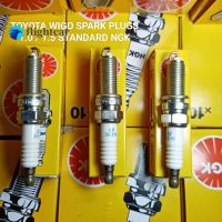 Flightcar TOYOTA WIGO Plug มาตรฐาน NGK LKR6C WIGO 1.0/1.5โมเดลตลอดทั้งปี3ชิ้น