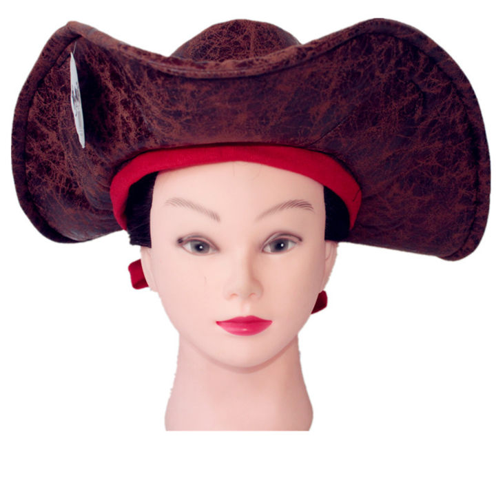 หมวกคาวบอยโจรสลัดหมวกคาวบอย-microgood-ฮาโลวีนอุปกรณ์ประดับตกแต่งอุปกรณ์ประกอบการ-cosplay-สำหรับงานปาร์ตี้พรหม