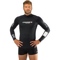 Cressi Rash Guard Man Dive Center Protective Shirt Long Sleeves in Special Elastic Fabric-UV Sun Protection (UPF) 50+ Uomo