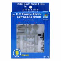 ทรัมเป็ตเตอร์06222 1:350เรา E2C ชุดอากาศยานฮ็อคกี้ E-2C สำหรับ USS Nimitz ของเล่นทหารชุดสร้างหุ่นประกอบพลาสติก