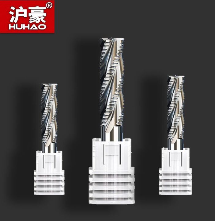 huhao-roughing-end-mill-4-flutes-wave-edge-40-helix-angle-เครื่องตัดมิลลิ่งแบบเปิดหยาบเครื่องมือกัด-cnc-router-biits