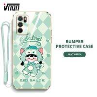 เคส VRQR สำหรับ OPPO A16 A54S A16S 4G Ins คุณภาพสูงแฟชั่นเรียบง่ายเคสโทรศัพท์น่ารักฝาครอบป้องกันซิลิโคน