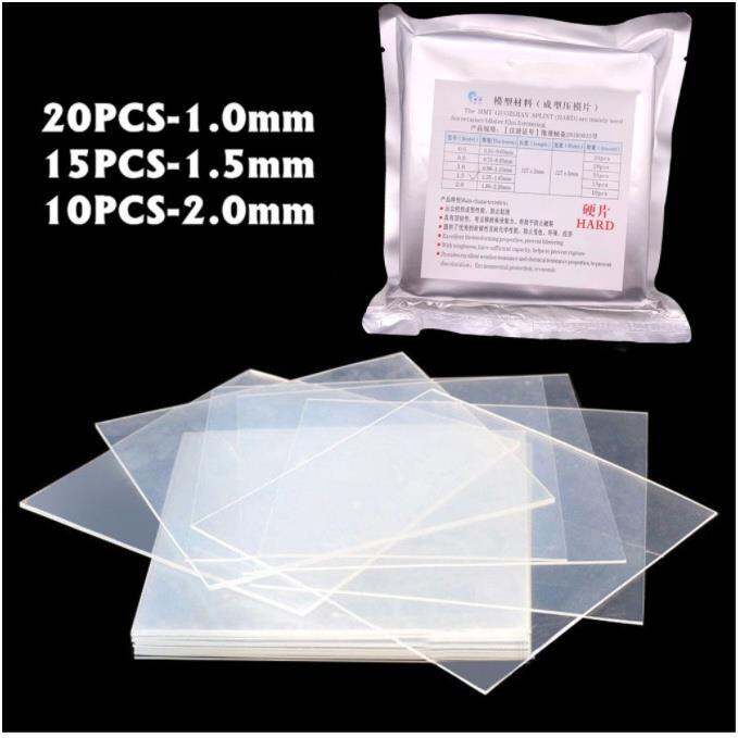 Dental Lab Splint Retainer Orthodontic Sheet Soft Hard Thermoforming Material Vacuum Forming 1 2206