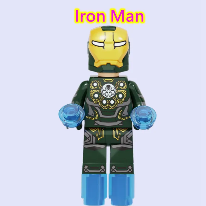 Mark 85 Nano Warframe 2.0 Avengers 4 Endgame ใช้งานร่วมกับ Legoing Minifigures Marvel Superhero Iron Man บล็อกตัวต่อเด็กของเล่น DIY สำหรับเด็ก