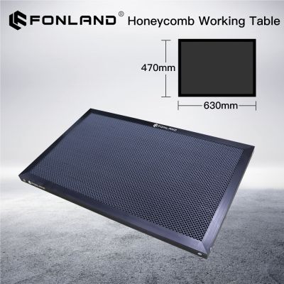 FONLAND Honeycomb Working Table 470*630mm Customizable Size Board Platform Laser Part for CO2 Laser Engraver Cutting Machine