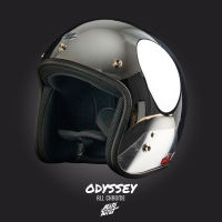 MOTOTWIST หมวกกันน็อคแบรนด์ไทยงานคุณภาพ รุ่น ODYSSEY โครเมียม ไซส์ S-XXL