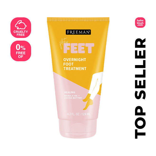 Freeman Bare Foot Overnight Foot Treatment Marula & Cocoa Butter