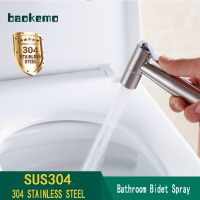 304 Stainless Steel Bidet ShowerHand Held Toilet Bidet Sprayer Bathroom Shower