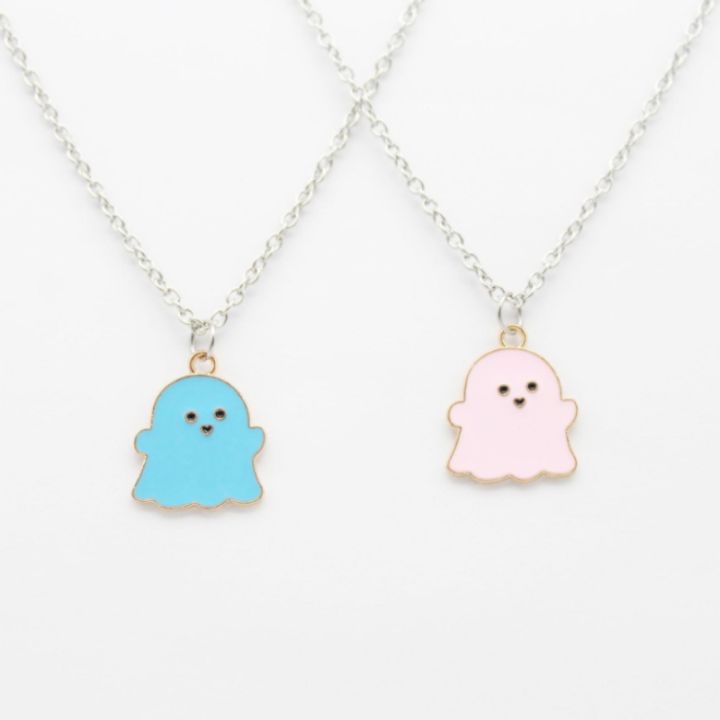 multicolor-ghost-pendant-necklace-for-women-girl-men-best-friend-lovely-ghost-pendant-couple-necklaces-fashion-jewelry-2023-new