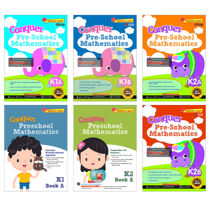 Conquer Preschool Mathematics (k1 - K2) 