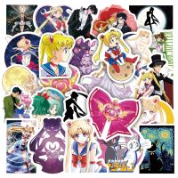 hotx【DT】 50pcs Sticker Suitcase Skateboard Anime Stickers Laptop Kawaii