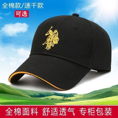 ●☇✴ USPA hat mens summer outdoor sunscreen sun hat brand mens hat polo baseball cap casual cap