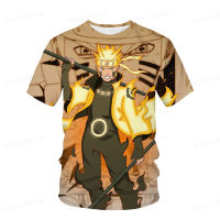 เด็กฤดูร้อนใหม่ Naruto เสื้อยืดอะนิเมะ3D พิมพ์เด็กชายและหญิงใหม่ Vortex Naruto เสื้อแขนสั้น4-14T