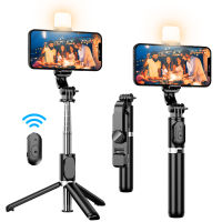 Hot Portable 41 Inch Selfie Stick Phone Tripod With Wireless Remote Extendable Tripod Stand 360 Rotation Compatible With