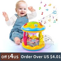 Baby Toys 6 0 12 Months Musical Toy Babies Ocean Rotary Projector Montessori Early Educational Toys with Music Light Kids 1 2 3