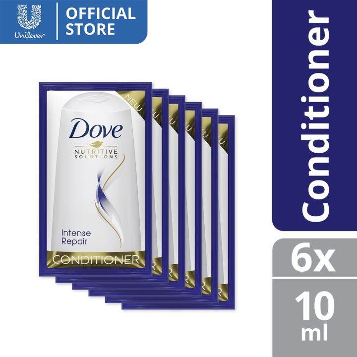 Dove Conditioner Intense Repair 10ML Set of 6 Lazada PH