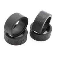 4Pcs Rubber Tyre Tires Wheel for Wltoys K969 K989 P929 Iw04M Awd Iw02 Mini-Z Mini-D Mini-Q 1/28 RC Drift Racing Car