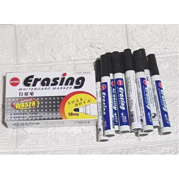 10 Pcs Erasing Whiteboard Marker Pentel Pen Office Supplies Lazada PH