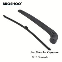 [Car Parts] BROSHOO รถใบปัดน้ำฝนด้านหลังกลับกระจกแขนปัดน้ำฝนสำหรับปอร์เช่สำหรับ Cayenne Hatchback (2011) 355มิลลิเมตรกระจกอัตโนมัติจัดแต่งทรงผม