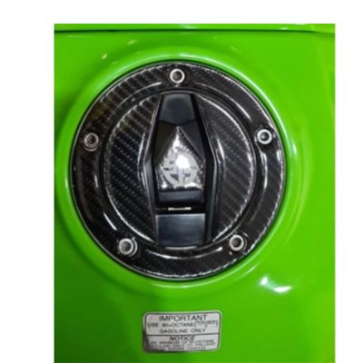 สำหรับ Kawasaki Ninja H2R H2 H2-SX 2015 2016 ZX-10R ZX10R 3D คาร์บอนไฟเบอร์ฝาถังน้ำมันมอเตอร์ไซค์สติกเกอร์สติกเกอร์ป้องกันฝาถังน้ำมัน