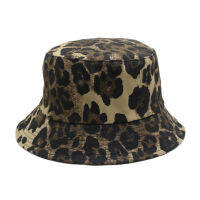 Free Shipping 2019 New Fashion Summer Leopard Animal Printed Bucket Hats Fishing Cap Women Men