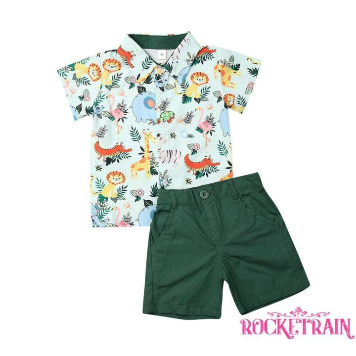 goa2pcs-toddler-baby-boy-short-sleeve-button-down-animal-print-shirt-amp-shorts-outfits-12m-5y