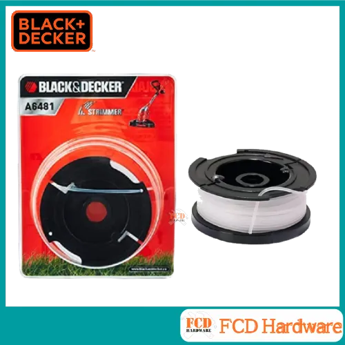 BLACK & DECKER A6481/ 90564281 GL4525 / STC1820 Grass Trimmer Spool & Line  (STC1820EPCF)