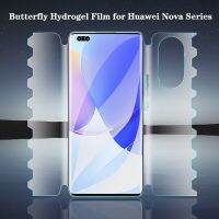 Hydrogel Film for Huawei Nova 7 8 9 10 11 pro Ultra Full Coverage Butterfly Screen Protector for Huawei Nova 9 10 pro Not Glass Vinyl Flooring