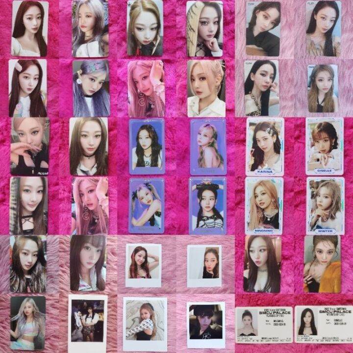 Aespa Savage Official Photocards (P.O.S Synk Dive Hallucination Quest