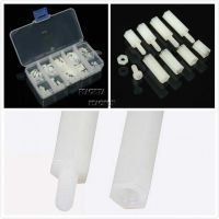 Assortment Kit Stand off Plastic Accessories Set M2 White Nylon Hex Spacers Screw Nut 120pcs/box