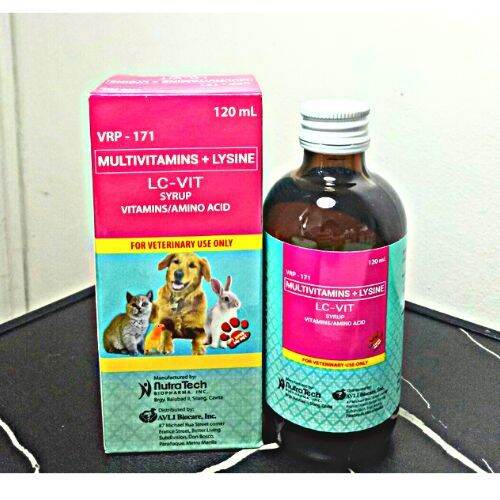 [RCG AGRIVET] LC- VIT LC VIT SYRUP 120ML VITAMINS / AMINO ACID ...