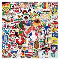 2022 Football Stickers For Water Bottles Soccer Sports Stickers Pack For Kids Boys Waterproof Decals For Laptop 100pcs/pack graceful