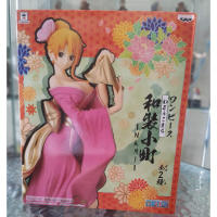 (ของแท้ แมวทอง) วันพีช นามิ กิโมโน เวอร์ชั่น A ชุดชมพู ONE PIECE NAMI Wasou Komachi Kimono Figure Banpresto