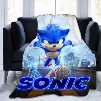 Supersonic Mouse SONIC Anime Blanket Hedgehog Sonic Blanket ผ้าห่มเด็กการ์ตูน