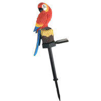 Solar Light Parrot โคมไฟพลังงานแสงอาทิตย์กันน้ำสำหรับสวนสำหรับนอกชาน