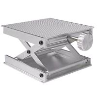 SUN Stainless Steel Adjustable Lift Table Lab Lifting Stand Rack Lift Platform