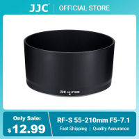 JJC ET-60B กล้องเลนส์ฮู้ดเข้ากันได้กับ Canon RF-S 55-210มิลลิเมตร F5-7.1 IS STM เลนส์สำหรับ EOS R100 R50 R3 R10 R8 R6 R5 R