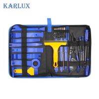 Karlux (41ชิ้น) อุปกรณ์ถอดคอนโซล ภายในภายนอกรถยนต์ อเนกประสงค์ 41pcs Car Trim Removal Tool Auto Door Panel Removal Tool Set &amp; Molding Upholstery Fastener Remover Strong Nylon Pry Tool Kit for Dash Center Console Audio Radio