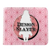 Hot Sell Japanese Anime Cartoon Demon Slayer Kimetsu No Yaiba Tanjiro Kamado  Wallet With Card Holder Coin Pocket Wallets