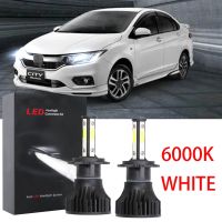 ชุดไฟหน้าฮาโลเจน LED 6000K 6000K แบบเปลี่ยน สําหรับ HONDA city t9a 2014-2019 2015 2016 2017 2018 รับประกัน 10 เดือน