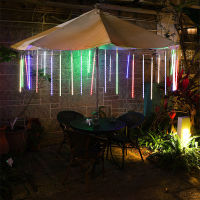 1234ชุด LED ฝนดาวตก Fairy String Garland ผ้าม่านไฟตกแต่งคริสต์มาสกลางแจ้งงานแต่งงาน Street Garden Decor Navidad