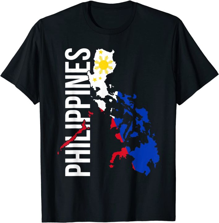 Philippines Flag Filipina Filipino Pinoy Pinay Philippines Cotton T ...