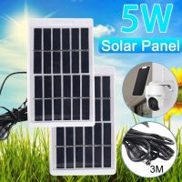 DIY Solar Panel 6V USB Outdoor Portable Solar System for Cell Mobile Phone Chargers Outdoor Camping Portable Solar Charger Wires Leads Adapters