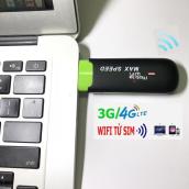(GIÁ SIÊU VIP) USB 3G 4G MAX SPEED CHÍNH HÃNG, ĐA MẠNG, TỐC ĐỘ CAO