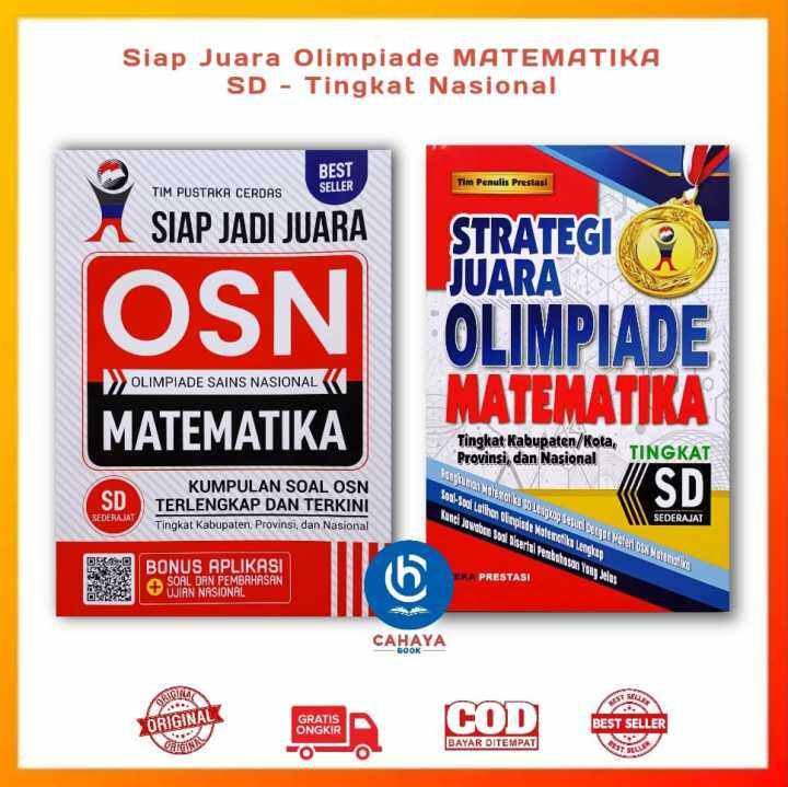 Best Seller Buku Siap Jadi Juara Olimpiade Matematika SD Tingkat ...