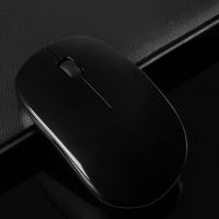 2.4GHz Wireless Optical Black Color Mouse For Business Office Wireless Mice with USB Receiver Mouse for PC  Laptops Basic Mice