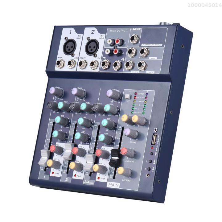 ammoon 4-channel Mixing Console & Aux Paths Plus Effects Processor ...