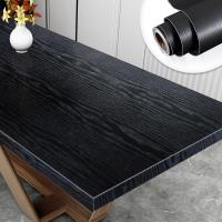 Waterproof Wood Grain Wallpapers Self Adhesive Contact Paper Wardrobe Kitchen Cabinet Dining Table Furniture Renovation Stickers