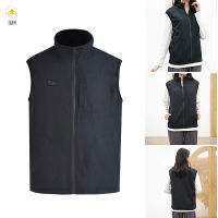 IUM Zipper Electrothermal Vest Washable Heating Waistcoat Unisex Body Warmer Winter Outdoor Indoor Electrothermal Vest Zipper Washable Heating Waistcoat Unisex Body Warmer Comfort