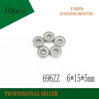 Gratis Ongkir 10ชิ้น696-2Z 696ZZ 696 ZZ 6X15x5 Mm ABEC-5 P5ผนังบางลูกร่องลึก Bea 696Z 6*15*5Mm